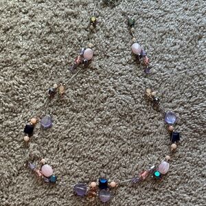 Elegant Multi-Color Beaded Necklace